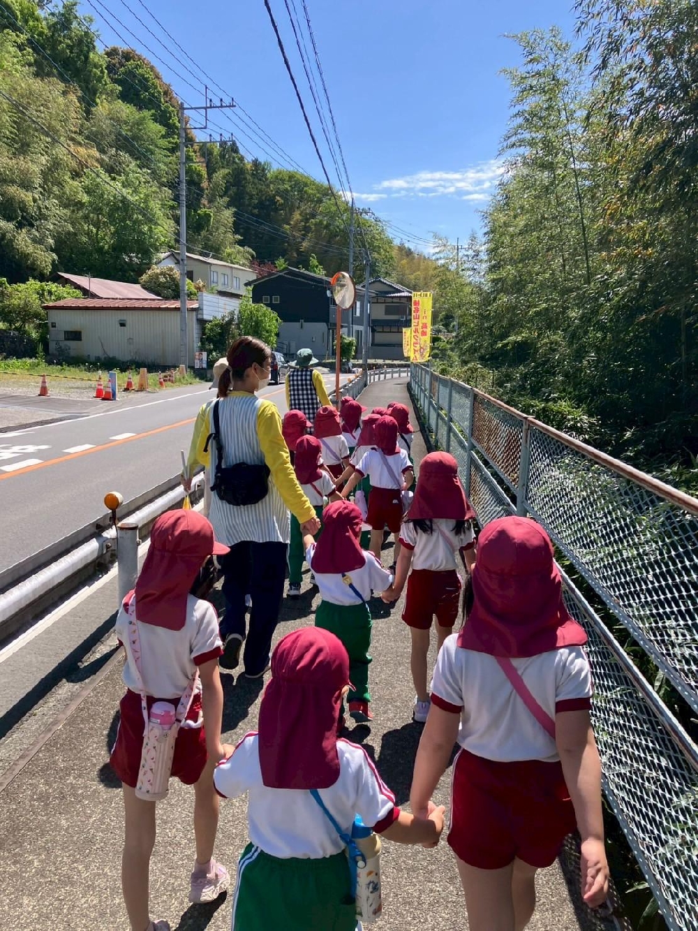 お花畑見学！